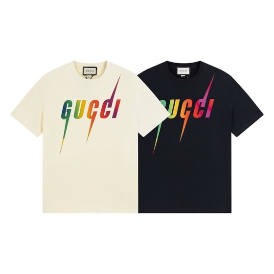 Gucci Early Spring Collection High-Weight Short-Sleeve